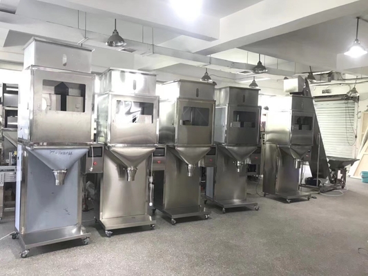Máquina de embalagem automática de cereais com material plástico
