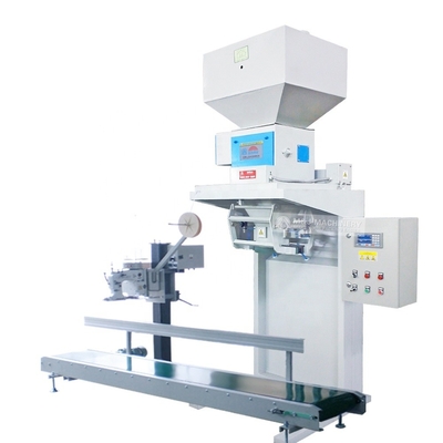 Máquina de embalagem de carvão de 10 kg e 50 kg multifunção com accionamento pneumático elétrico