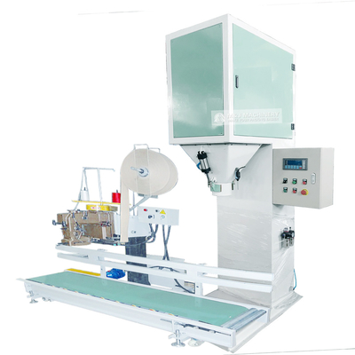 Máquina de embalagem de carvão de 10 kg e 50 kg multifunção com accionamento pneumático elétrico