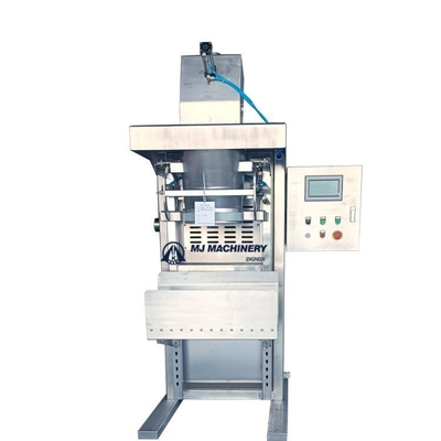 Máquina elétrica de embalagem em bolsas vertical semiautomática para embalagens de papel