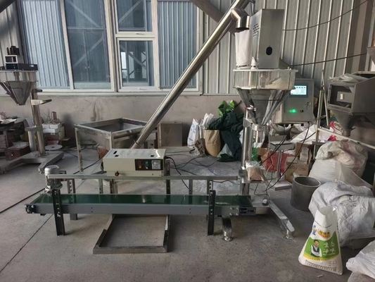 Embalagem em saco Tipo 500g 1kg 2kg 5kg Leite Especiarias Máquina de pesagem de farinha de café em pó
