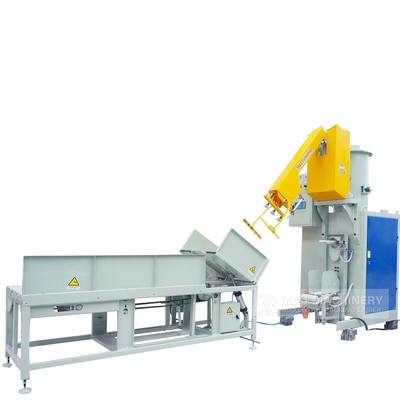 Máquina automática de embalagem de sacos de cimento de 25-50 kg fácil de operar com material de papel