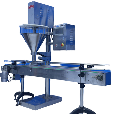 Máquina de embalagem automática elétrica de enchimento em pó de alimentos para aplicações químicas
