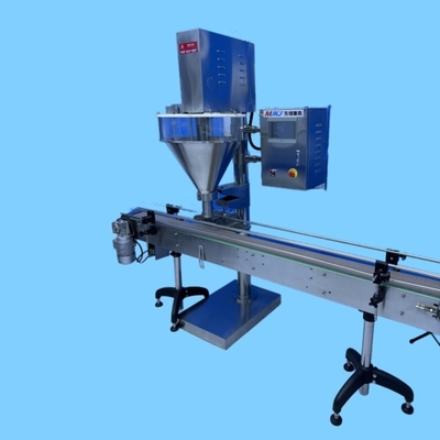 Máquina de embalagem automática elétrica de enchimento em pó de alimentos para aplicações químicas