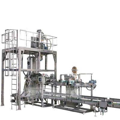 precisão Máquina automática de embalagem de enchimento de peso de pó de carbono para embalagens em barril