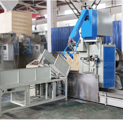 Máquina de embalagem de sacos de válvulas de 25 kg-50 kg com eficiência semiautomática de grau 220-415V