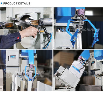 Máquina de embalagem de sacos de válvulas de 25 kg-50 kg com eficiência semiautomática de grau 220-415V