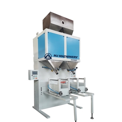 Máquina de embalagem em bolsas de 25 kg e 50 kg de plástico