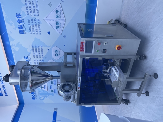 Máquina vertical de enchimento de pó para sistemas automáticos de máquinas de embalagem de madeira