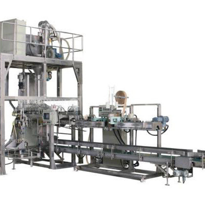 Máquina de embalagem automática para produtos químicos Cigarros Lavagem de pó Alimentos Granulado de fertilizante Saquete de núcleo do motor