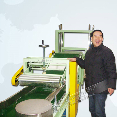 Máquina automática de aplanamento de sacos para material de embalagem de plástico e equipamento de máquinas
