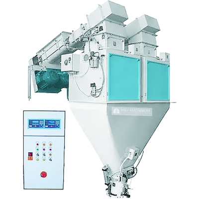 Máquina de embalagem de fertilizantes orgânicos semiautomática de 25 kg a 50 kg
