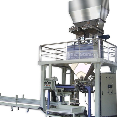 Máquina de embalagem de fertilizantes orgânicos semiautomática de 25 kg a 50 kg