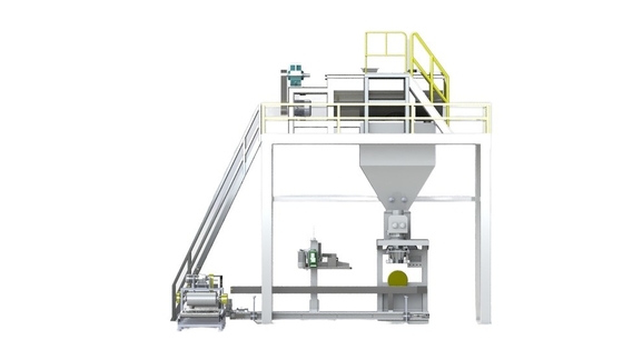 precisão Máquina de embalagem semiautomática de pó preto de carbono para sacos de enchimento de 20 kg-50 kg