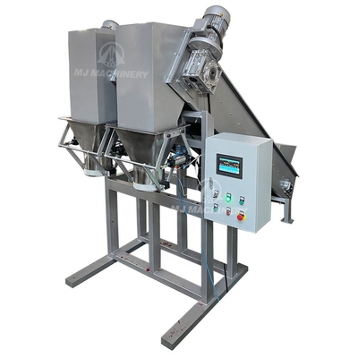 Máquina de embalagem de carvão de madeira semiautomática a motor elétrico para embalagem de sacos grandes de malha