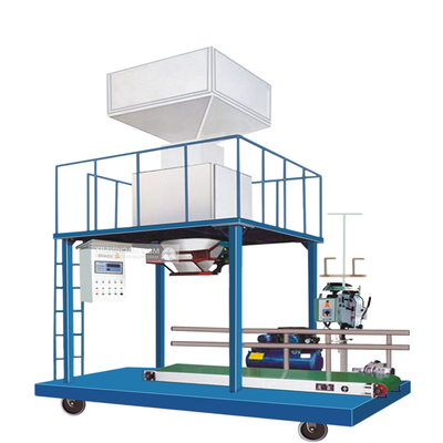 Máquina automática de embalagem de grânulos de grãos de café de 25 kg a 50 kg com accionamento elétrico