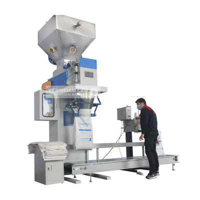 Máquina de embalagem semiautomática de fertilizantes de turfa de 5-25 kg com tensão personalizada