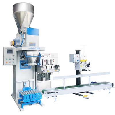 Máquina de embalagem semiautomática de fertilizantes de turfa de 5-25 kg com tensão personalizada
