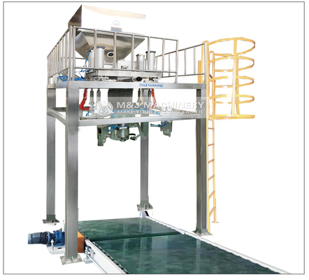 Máquina semi-automática de enchimento de areia de 450 kg com alta precisão de enchimento