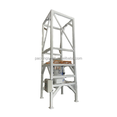 1.2kw Sistema de descarga de sacos jumbo de pó de plástico a motor elétrico para a indústria química