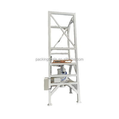 1.2kw Sistema de descarga de sacos jumbo de pó de plástico a motor elétrico para a indústria química