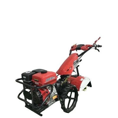 Máquina de esvaziamento de ervas daninhas auto-propulsada com combustível, cultivadora de solos soltos pequenos, com capacidade de tanque de 5,4 litros