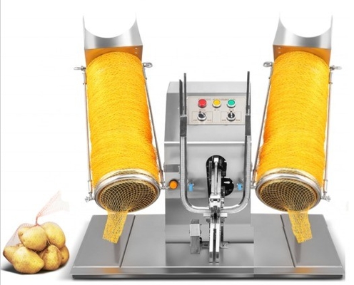 Máquina de preenchimento de batatas para sacos de malha sacos de malha 220V FUNÇÃO DE ENCHIMENTO ENCHIMENTO e tensão 220V